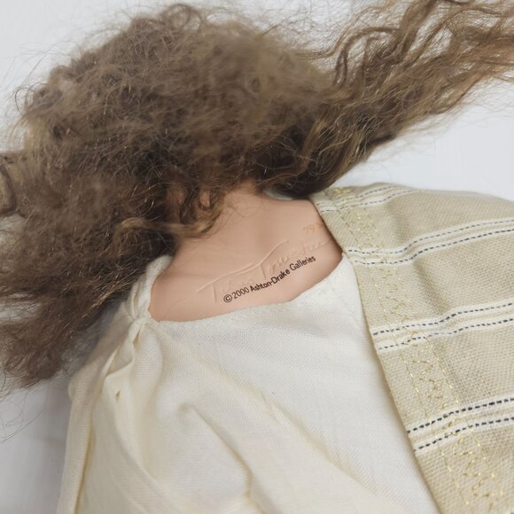 Ashton Drake Titus Tomescu Footprints in the Sand Jesus Christ Porcelain Doll - Picture 5 of 6